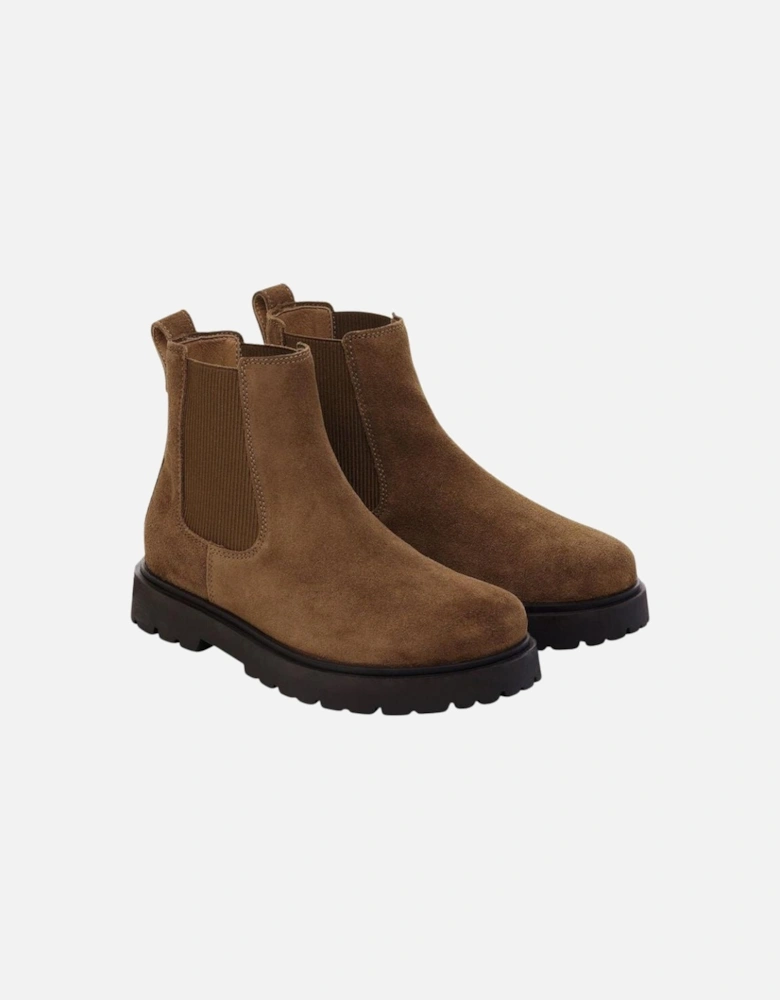 Highwood Slip On Suede Leather - Dark Tea