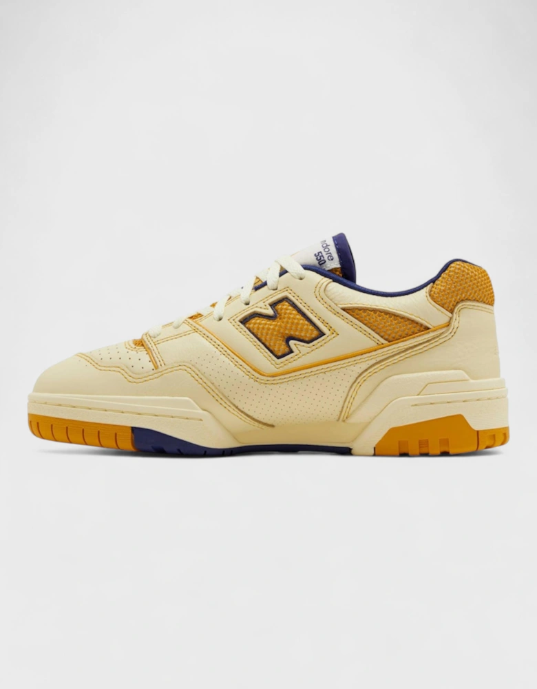 New Balance 550 Basketball Oxfords Yellow