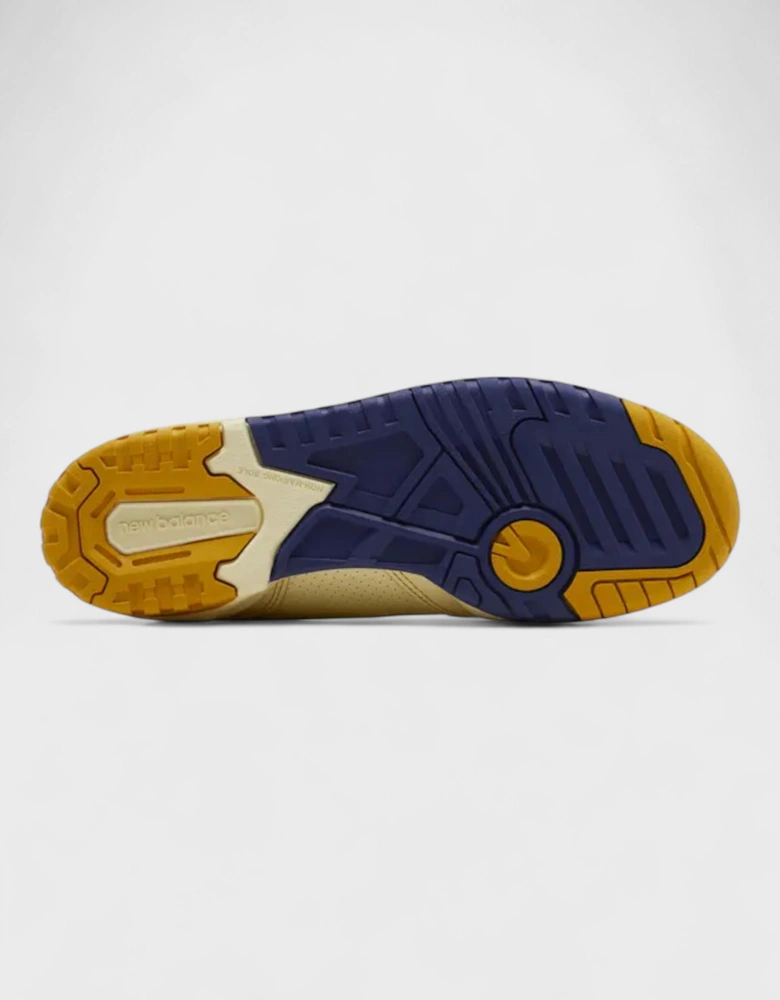 New Balance 550 Basketball Oxfords Yellow