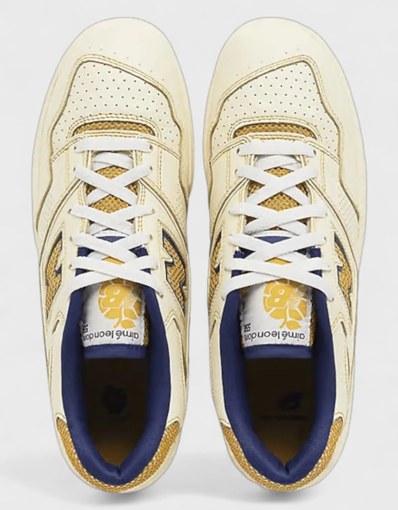 New Balance 550 Basketball Oxfords Yellow