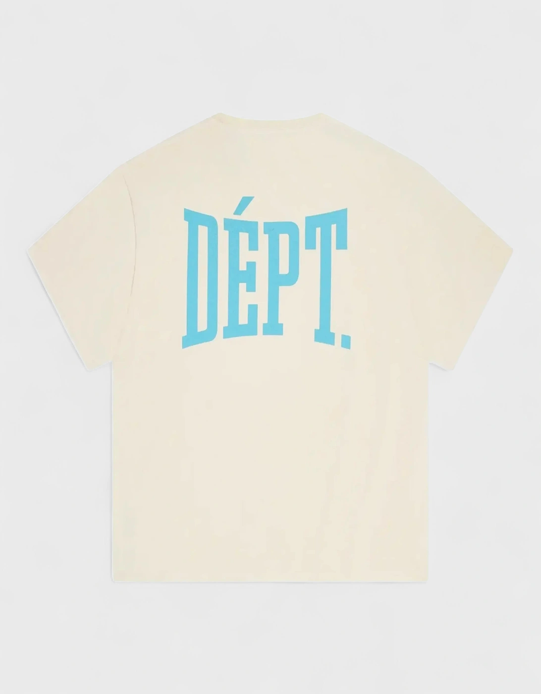 Gallery Dept. Logo Print T-shirt Beige Blue, 3 of 2