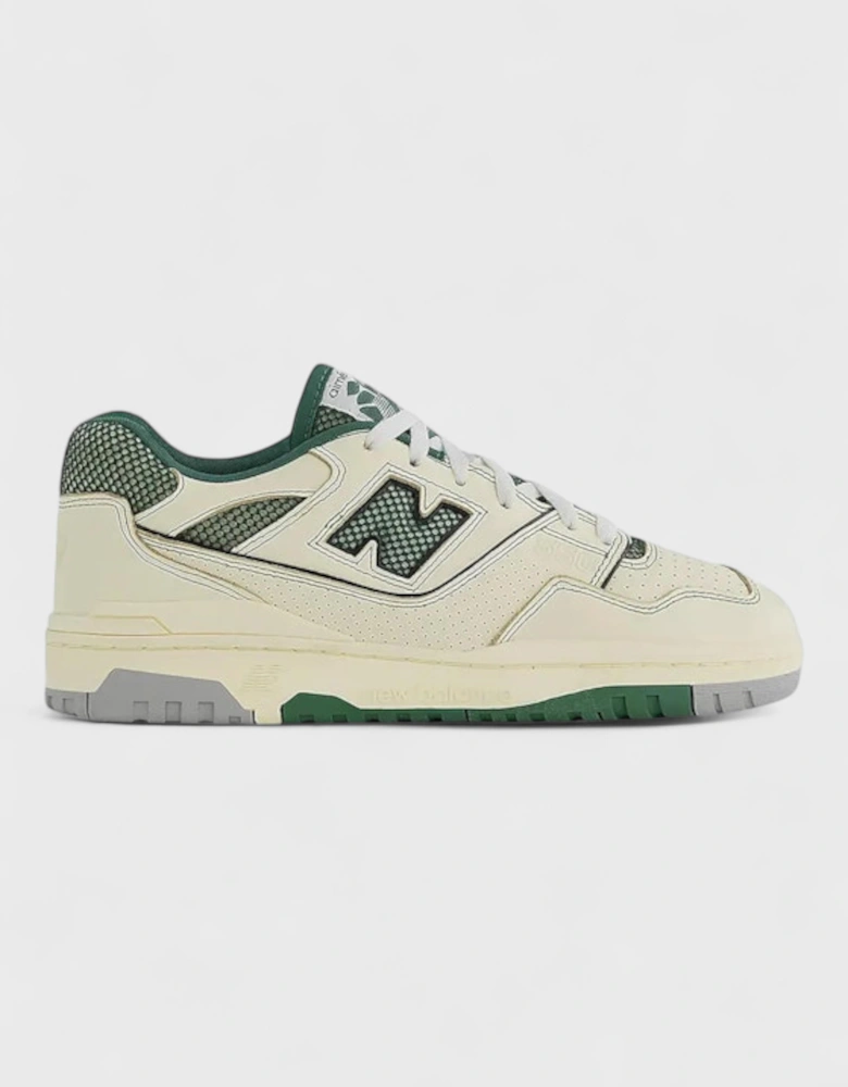 New Balance 550 Basketball Oxfords Yellow Green