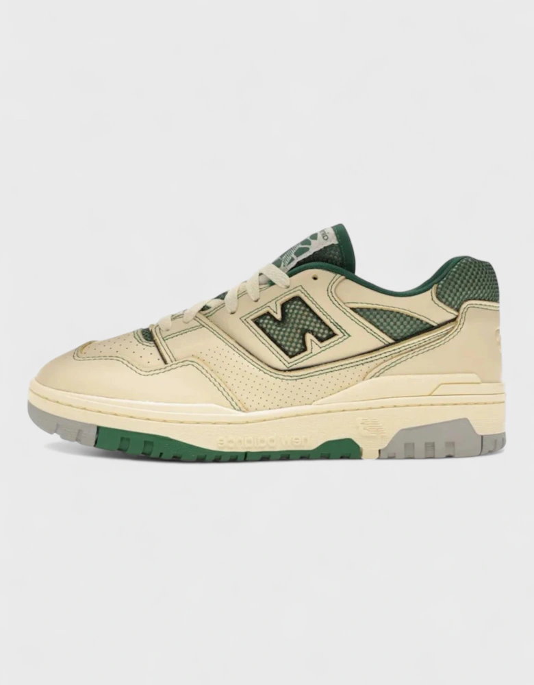 New Balance 550 Basketball Oxfords Yellow Green