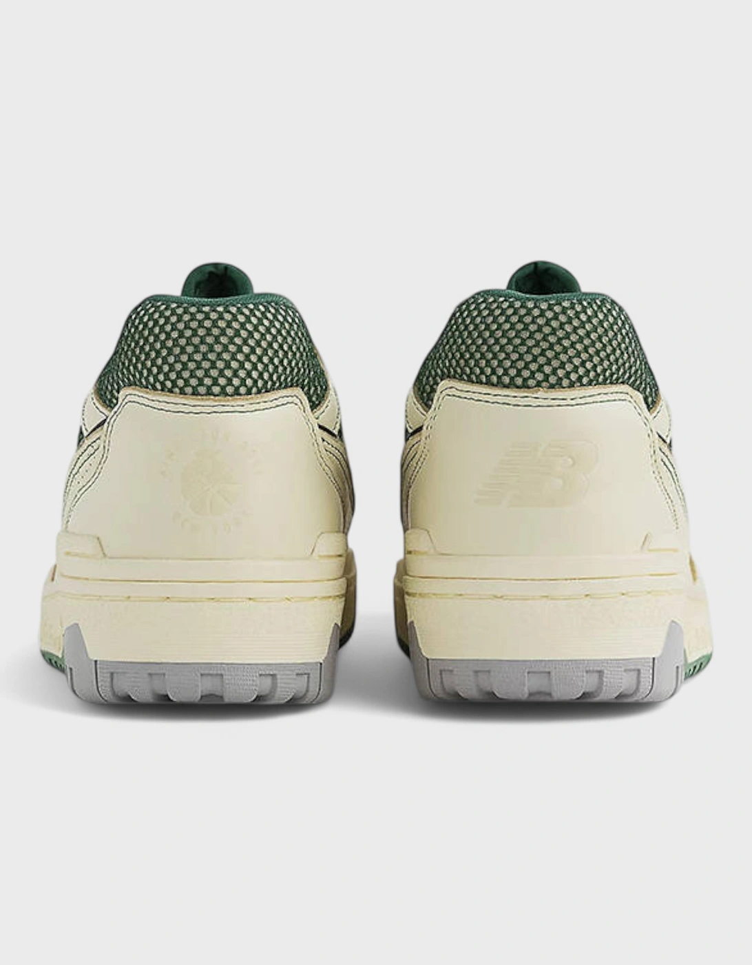New Balance 550 Basketball Oxfords Yellow Green