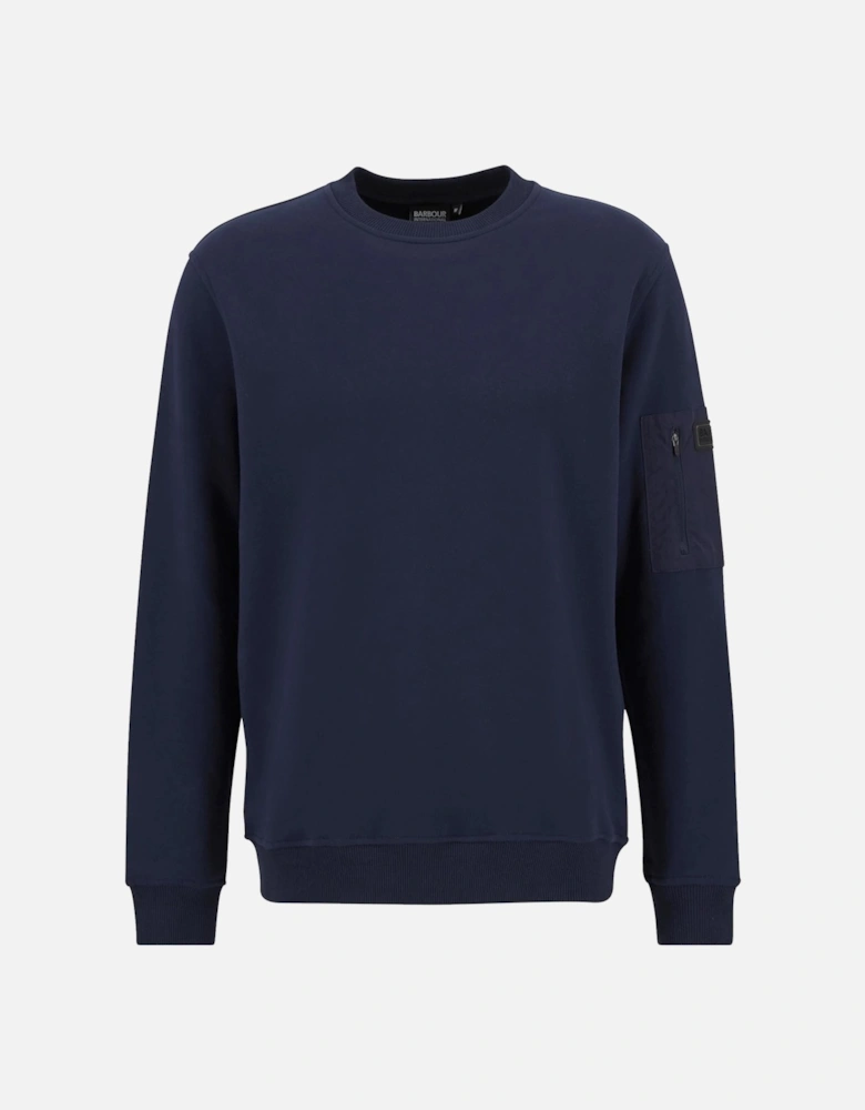 Grip Crew Neck Sweatshirt Navy