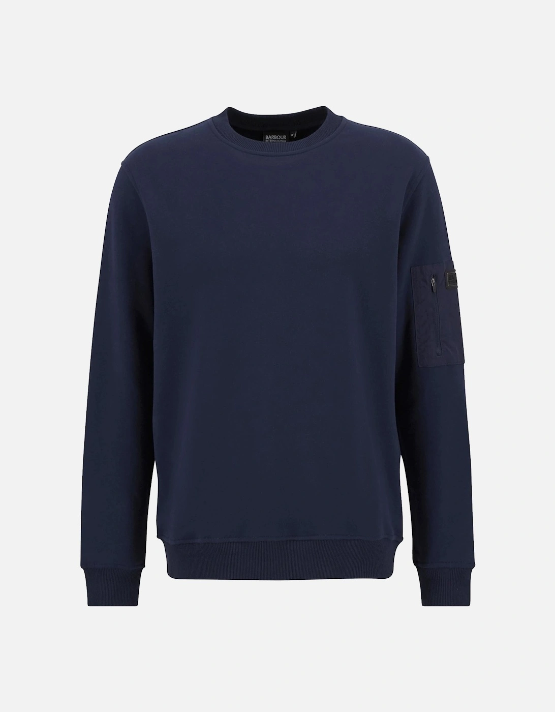 Grip Crew Neck Sweatshirt Navy, 5 of 4