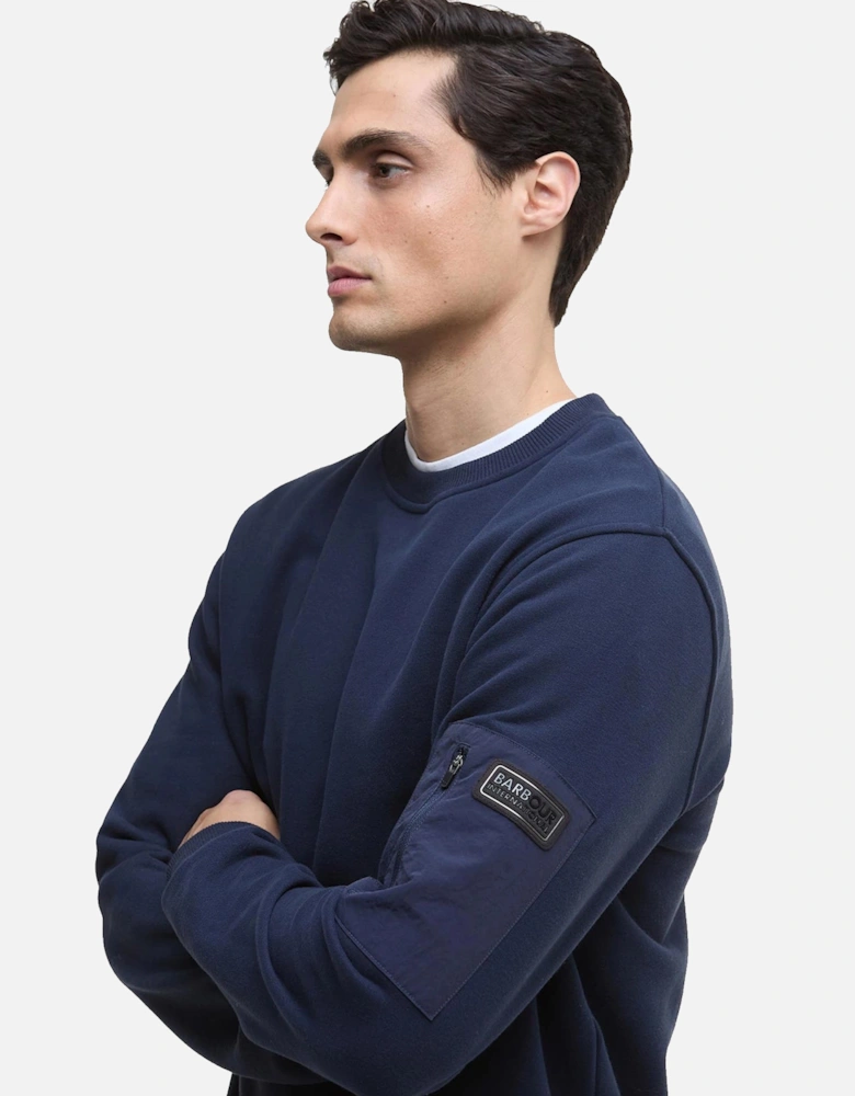Grip Crew Neck Sweatshirt Navy