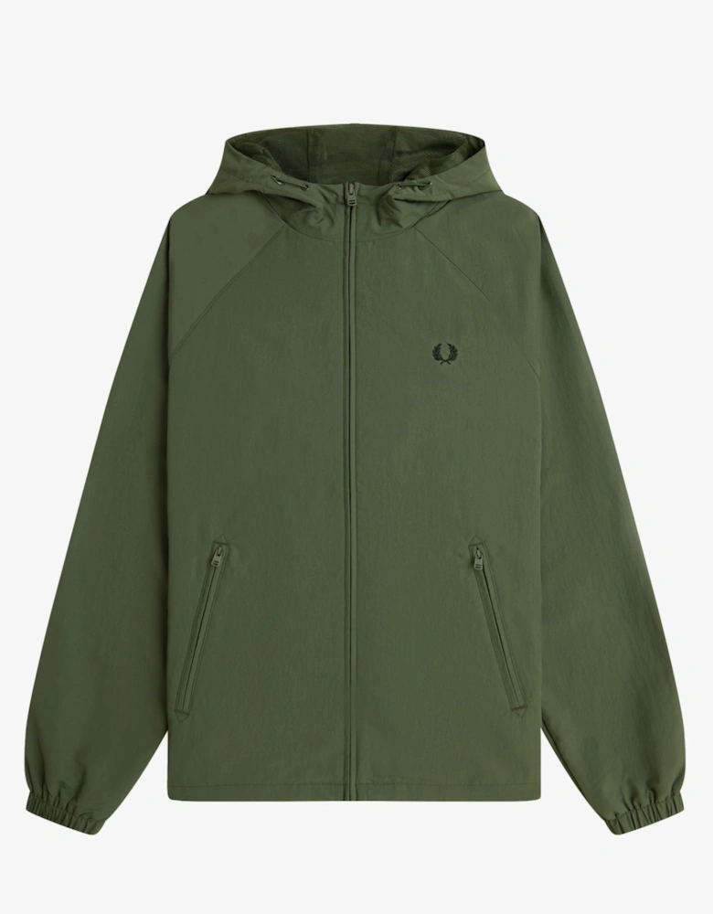 J7902 Hooded Shell Jacket Laurel Wreath Green