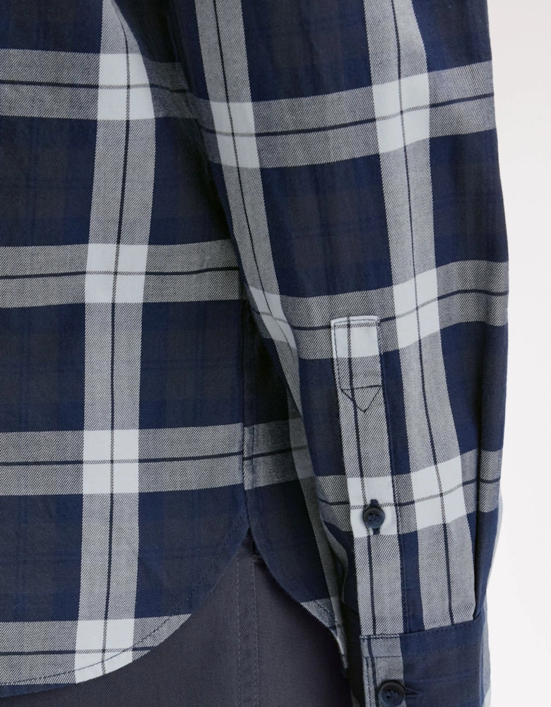 M1742 Tartan Twill Shirt - Dark Airforce