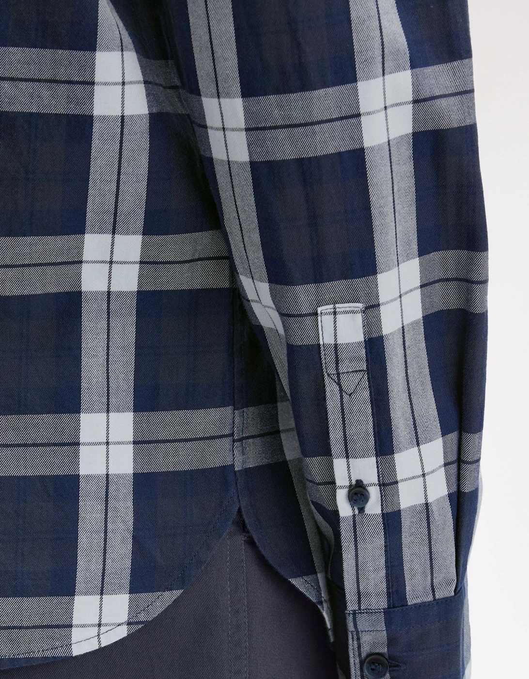 M1742 Tartan Twill Shirt - Dark Airforce