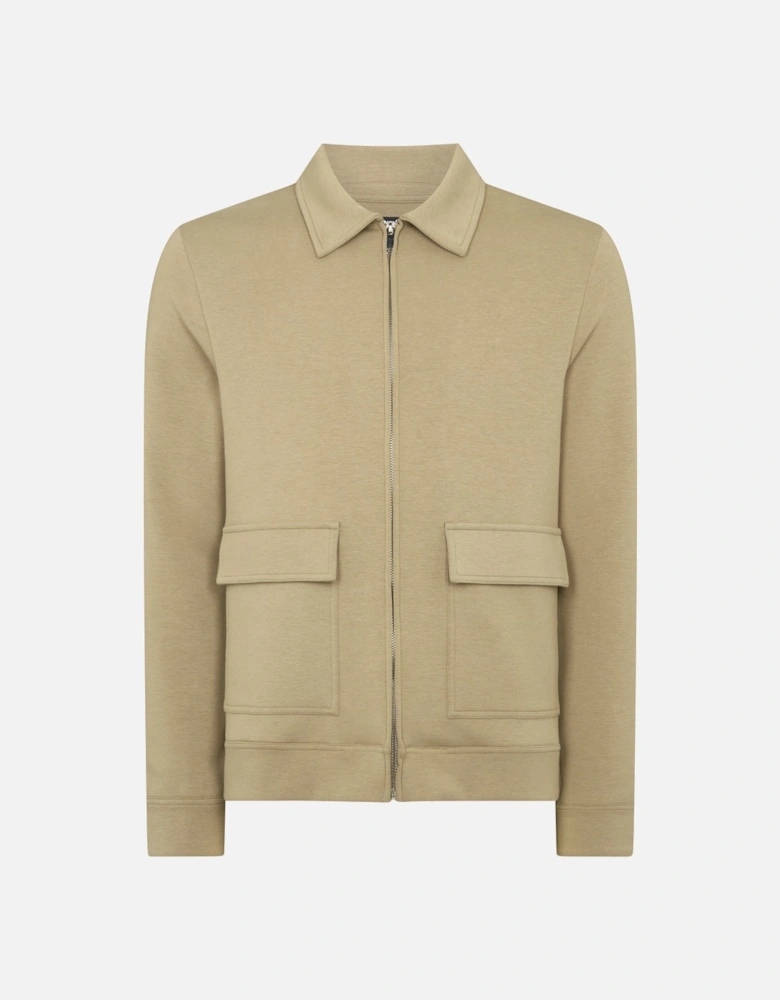 58866 Bamboo-Blend Overshirt - Stone