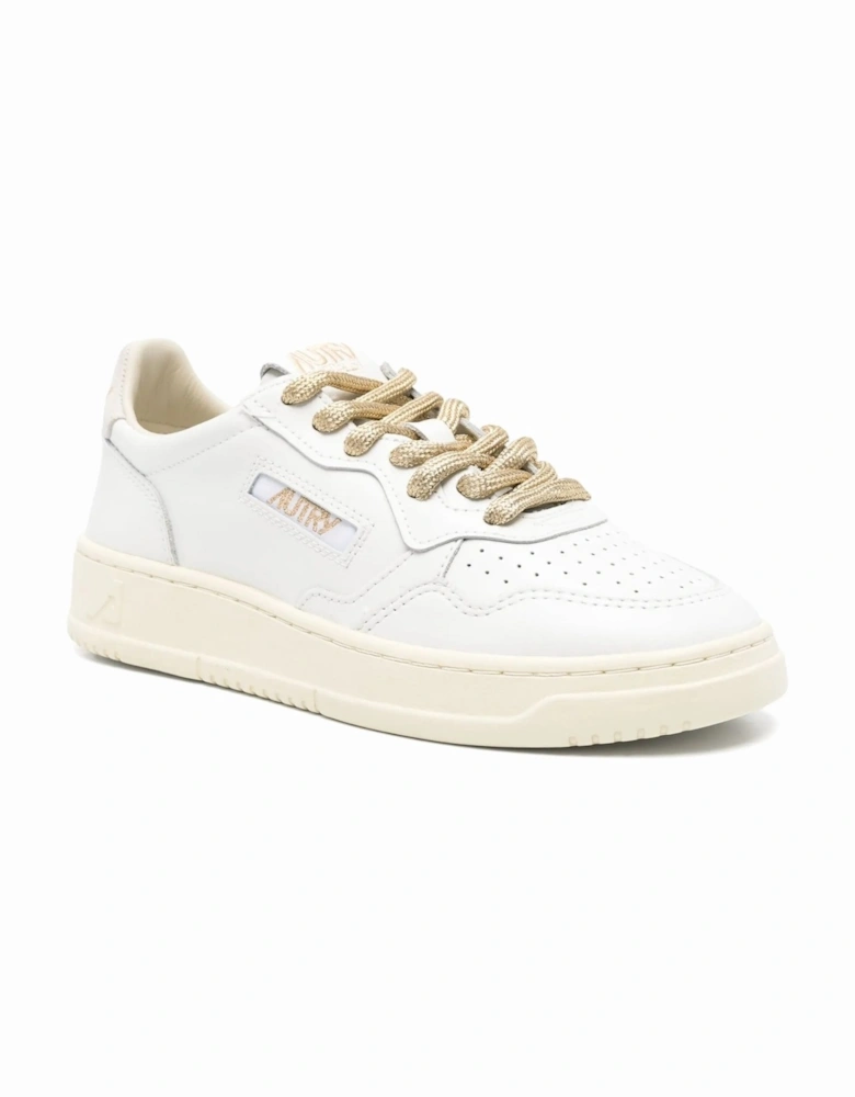 Womens Medalist Sneakers White/Beige