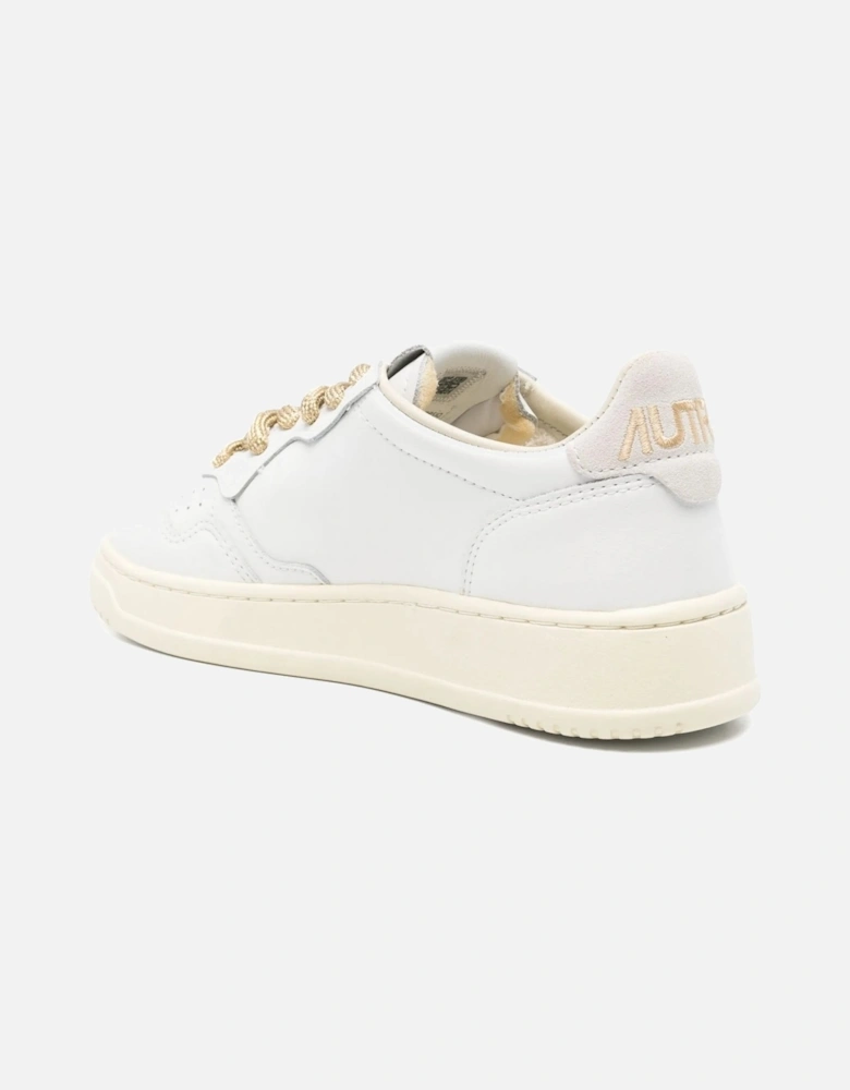 Womens Medalist Sneakers White/Beige