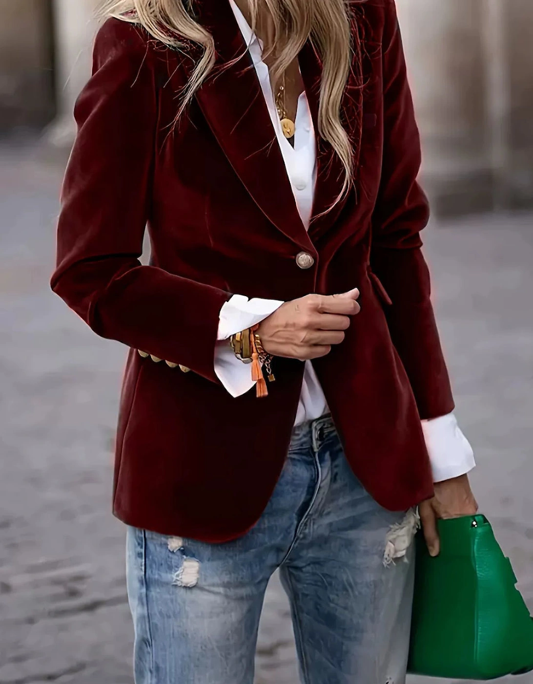 Classic Velvet Blazer, 4 of 3