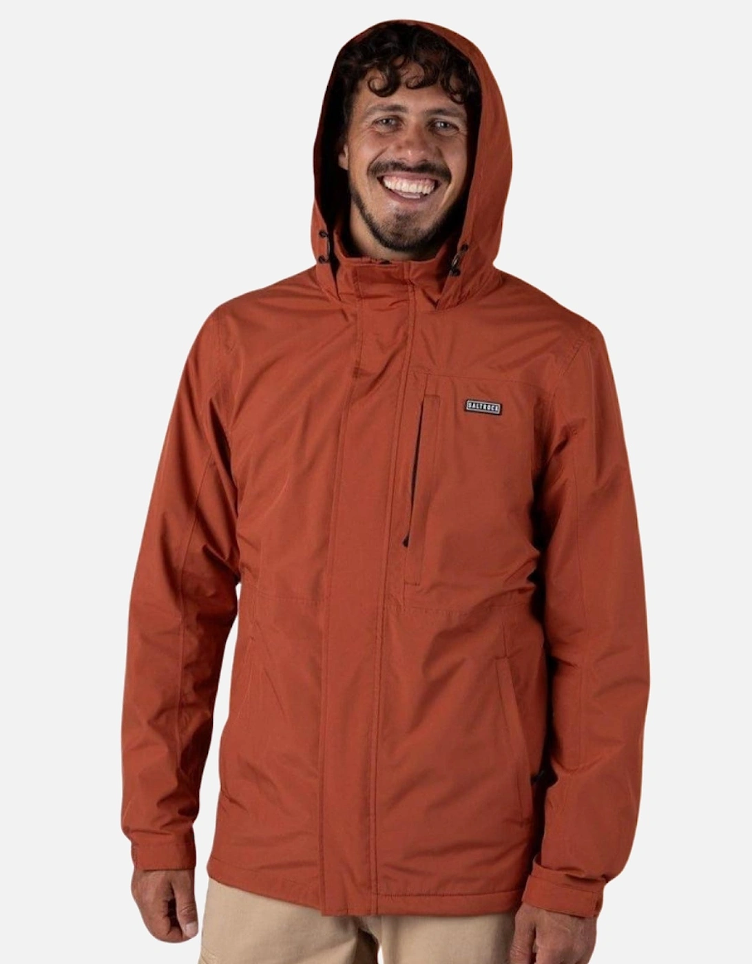 Mens Whistler II Hooded Waterproof Jacket, 2 of 1