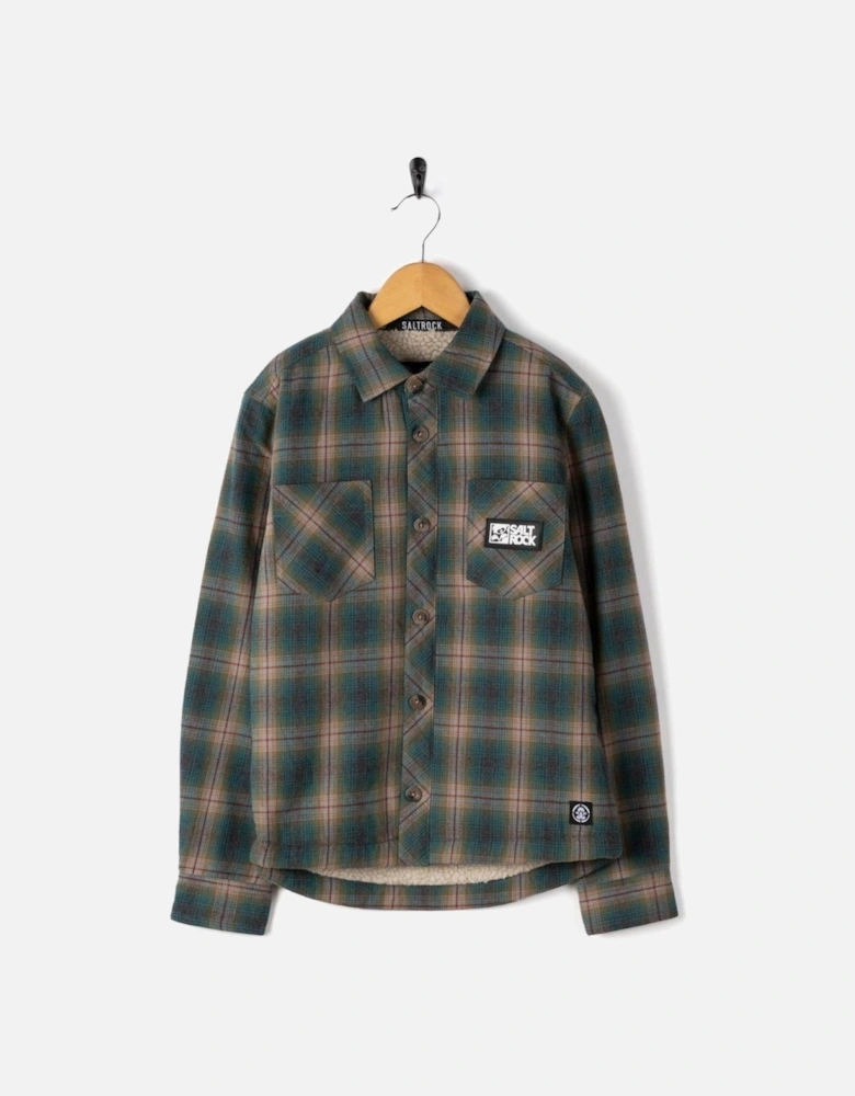 Kids Wiley Shacket Bomber Jacket