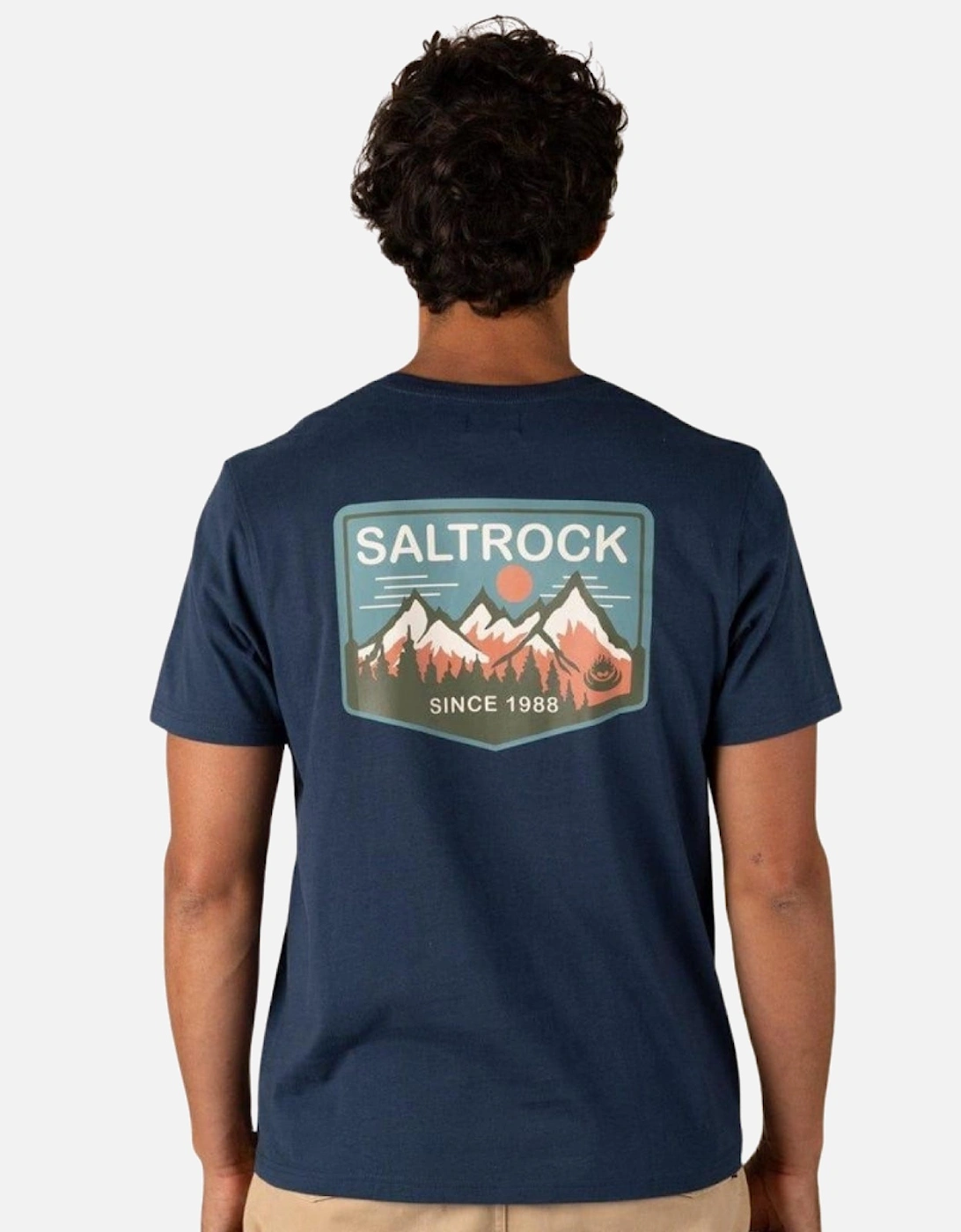 Mens Upland Graphic Short Sleeve T-Shirt, 2 of 1