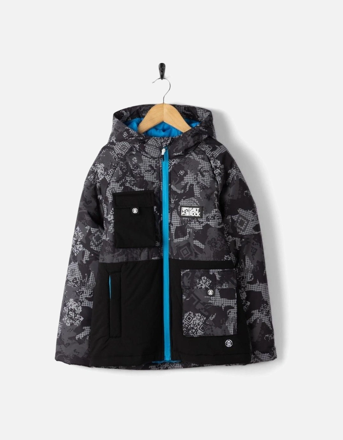 Kids Sabotage Digi Waterproof Padded Jacket, 2 of 1