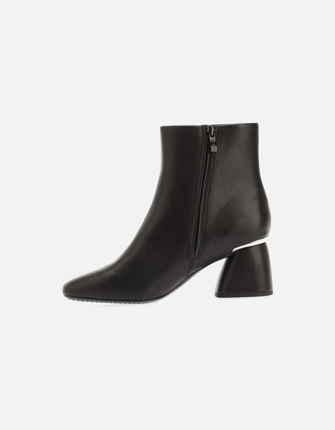 Caleena Logo Heeled Boot
