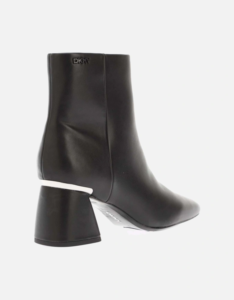 Caleena Logo Heeled Boot