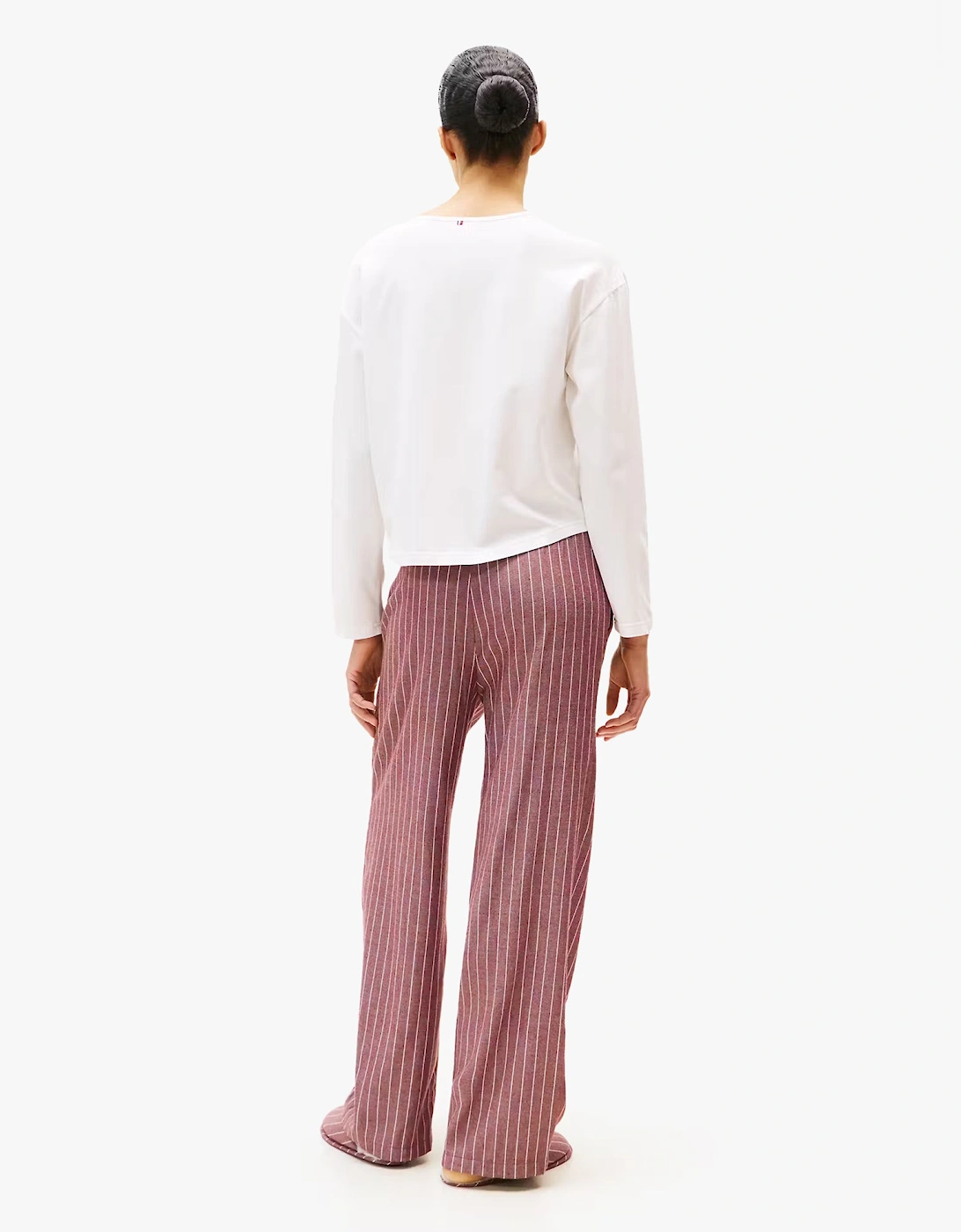 GIFT LS TEE FLNL SET Womens Pyjama Set Multicoloured