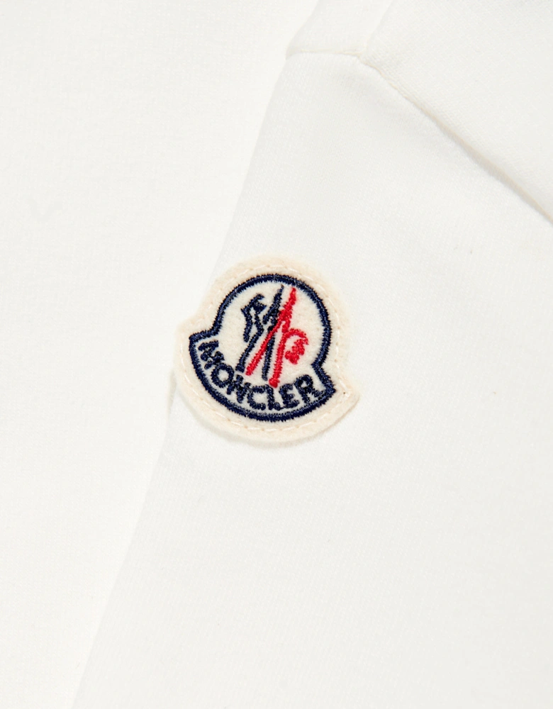 Enfant Baby Girls Heart Logo Sweater Dress in Ivory