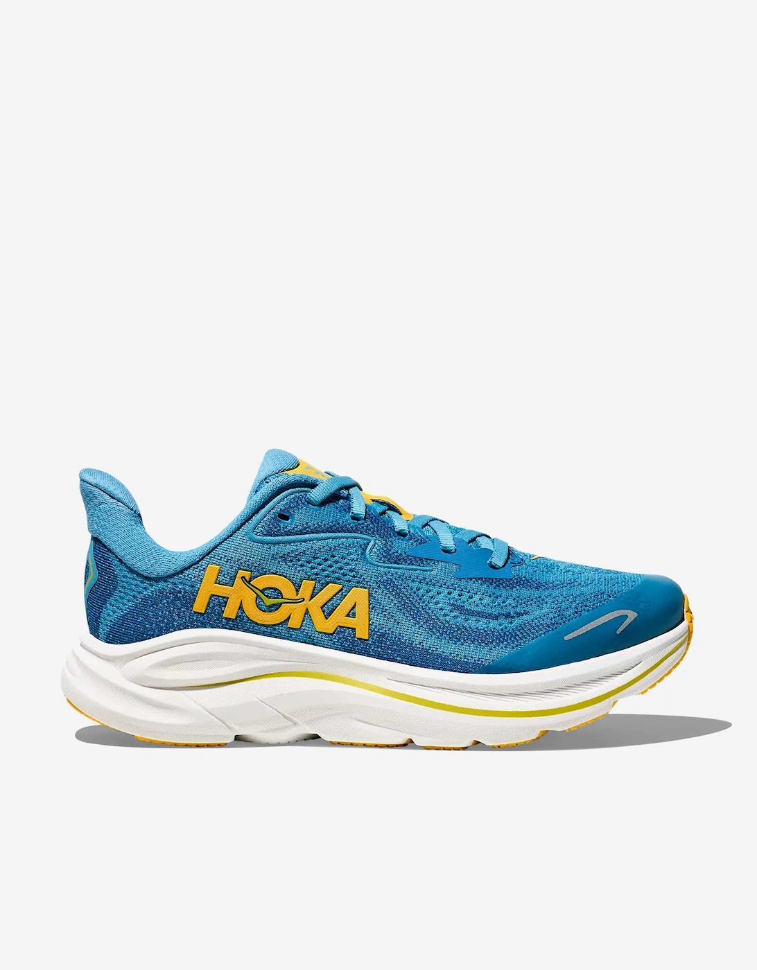 Girl's HOKA Kids Clifton 10 Trainers in Blue - Size: EU 36 uk 2.5
