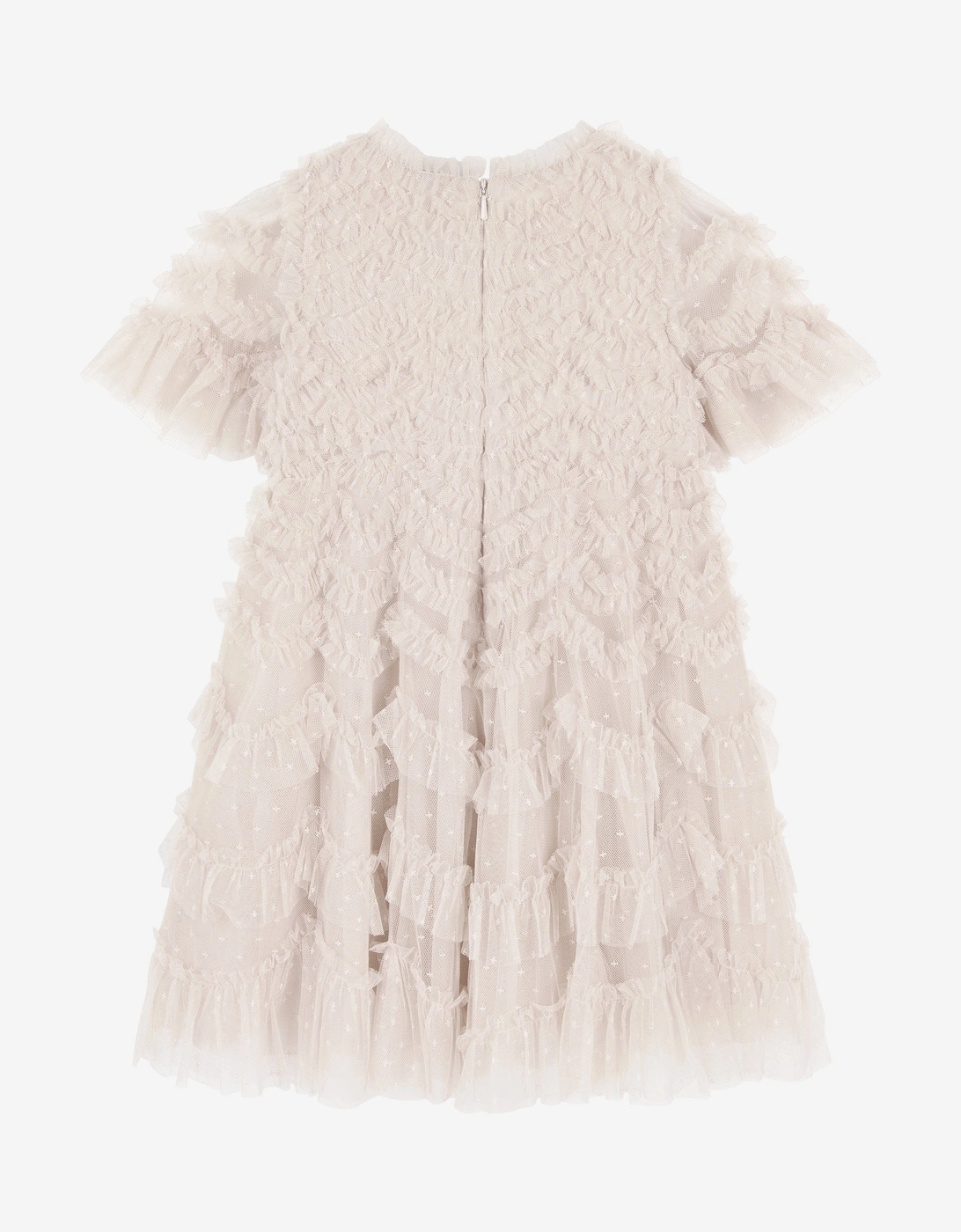 Girls Aviana Dress in Ivory