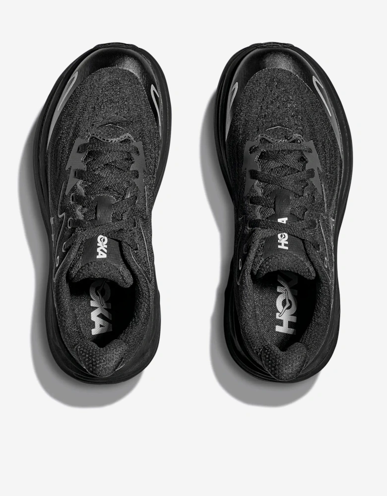 Kids Clifton 10 Trainers in Black
