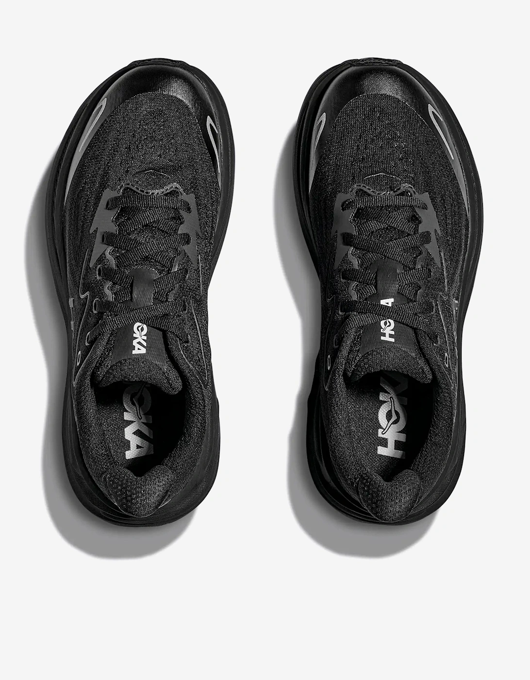 Kids Clifton 10 Trainers in Black