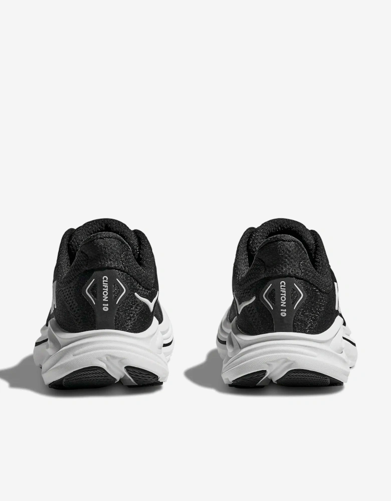Kids Clifton 10 Trainers in Black