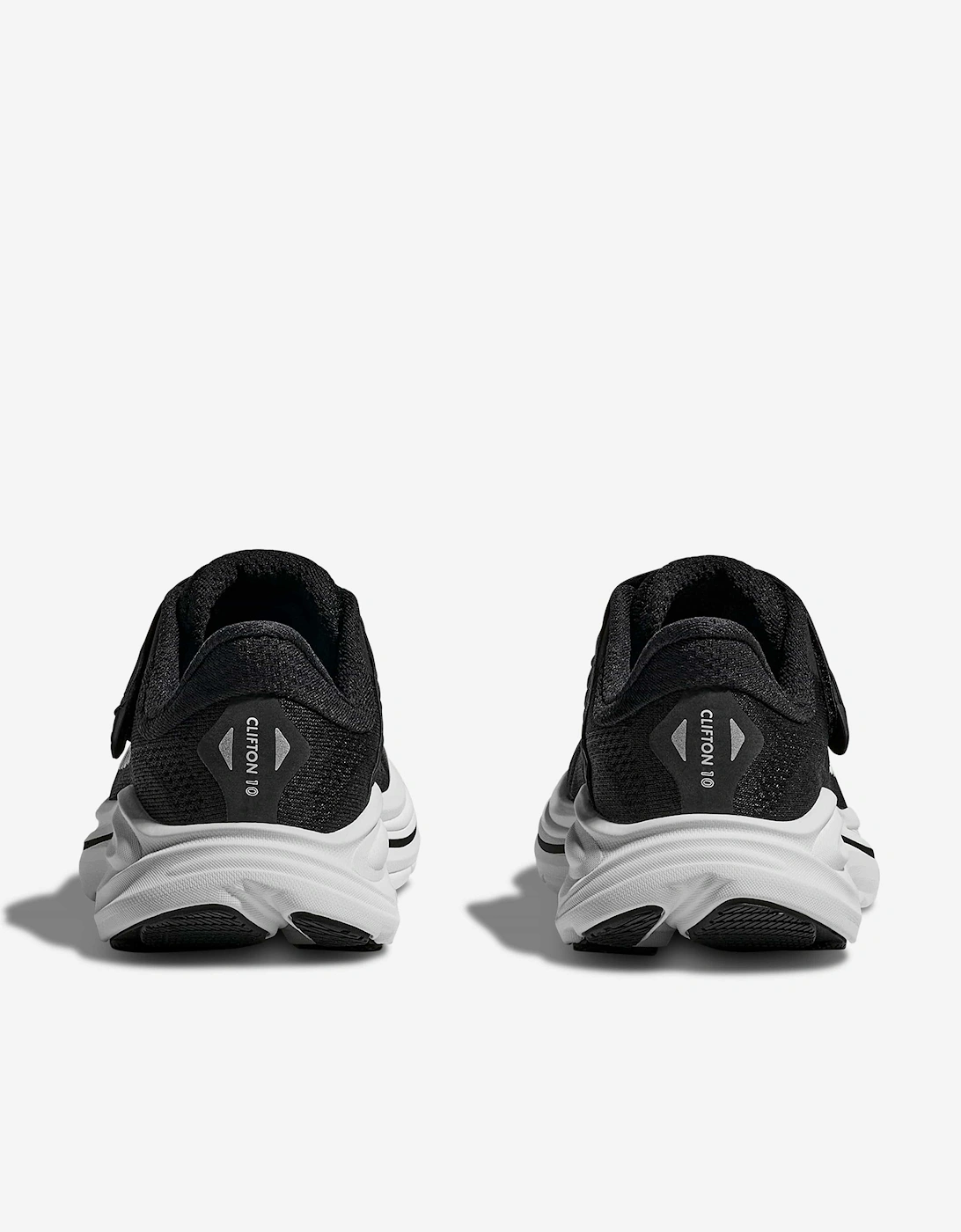 Kids Clifton 10 Trainers in Black