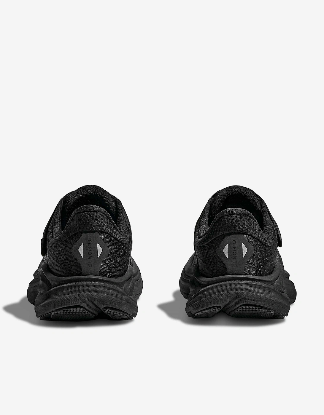 Kids Clifton 10 Trainers in Black