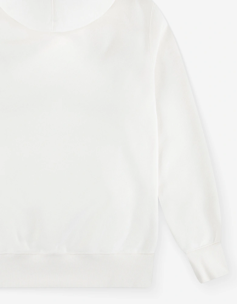 Boys Sunrise Batwing Hoodie in Ivory