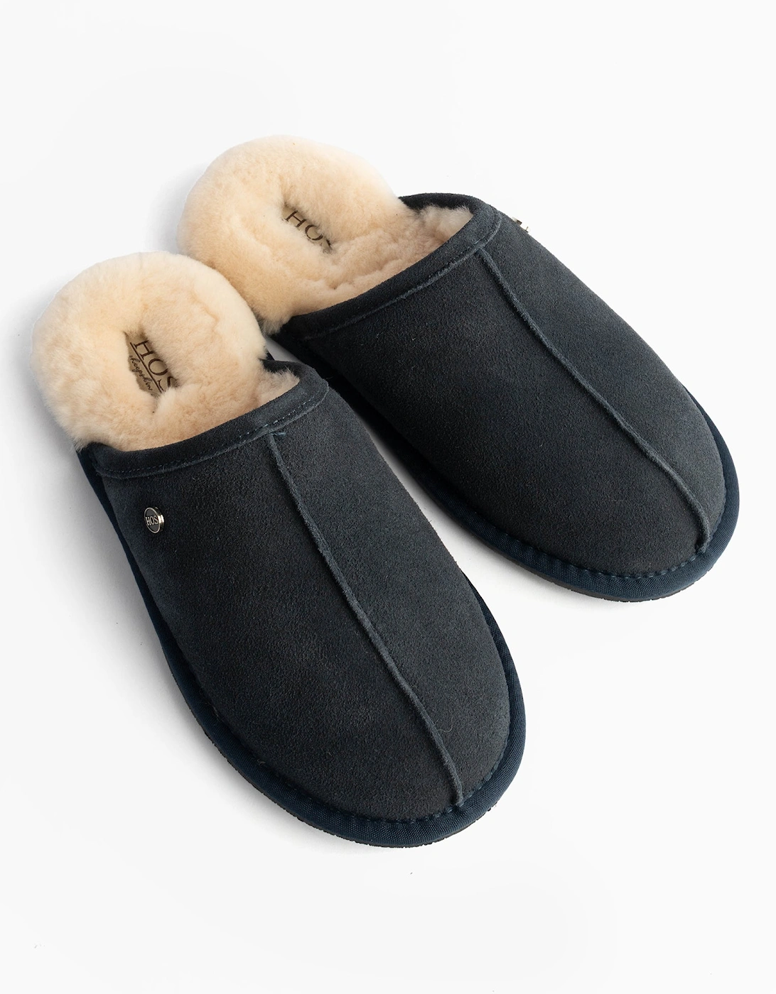 EDWIN Mens Slippers Navy