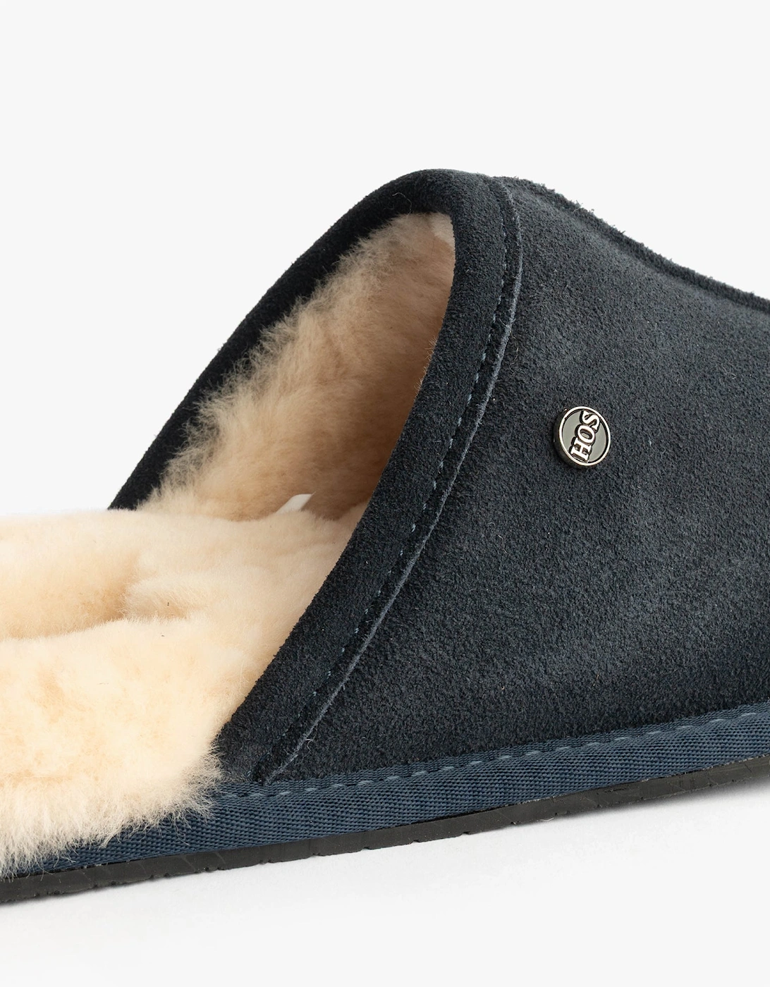 EDWIN Mens Slippers Navy