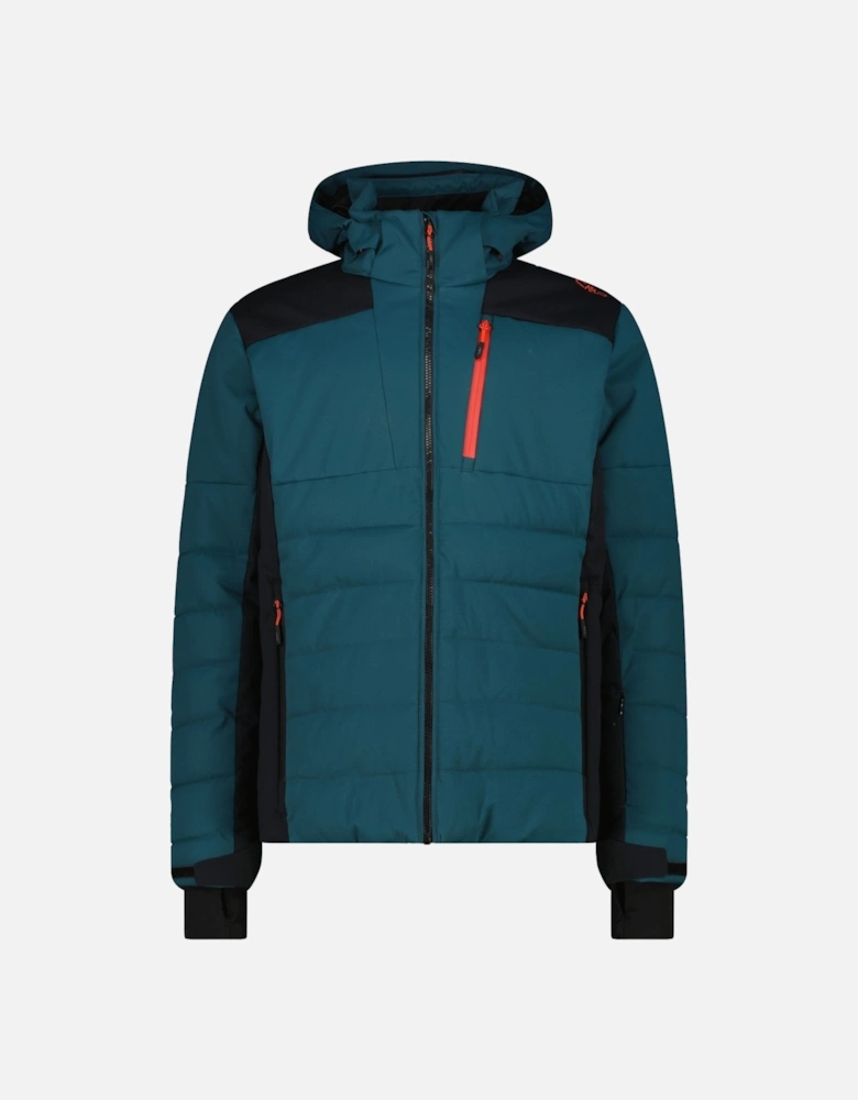 Mens Mechanical Stretch Padded Ski Jacket