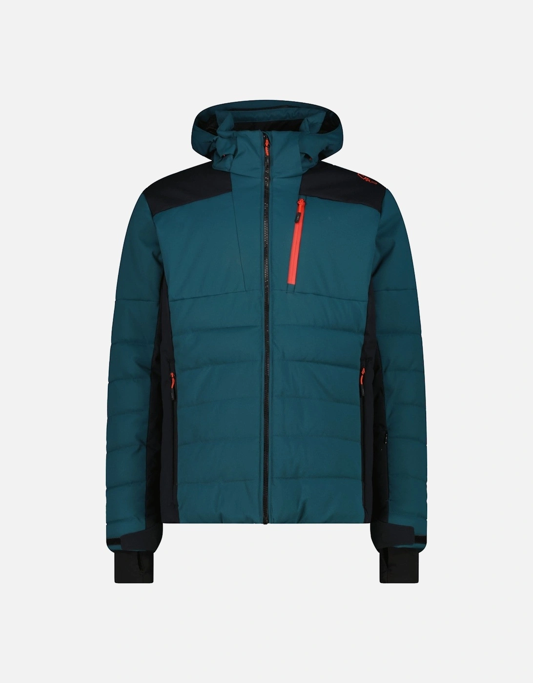 Mens Mechanical Stretch Padded Ski Jacket, 2 of 1