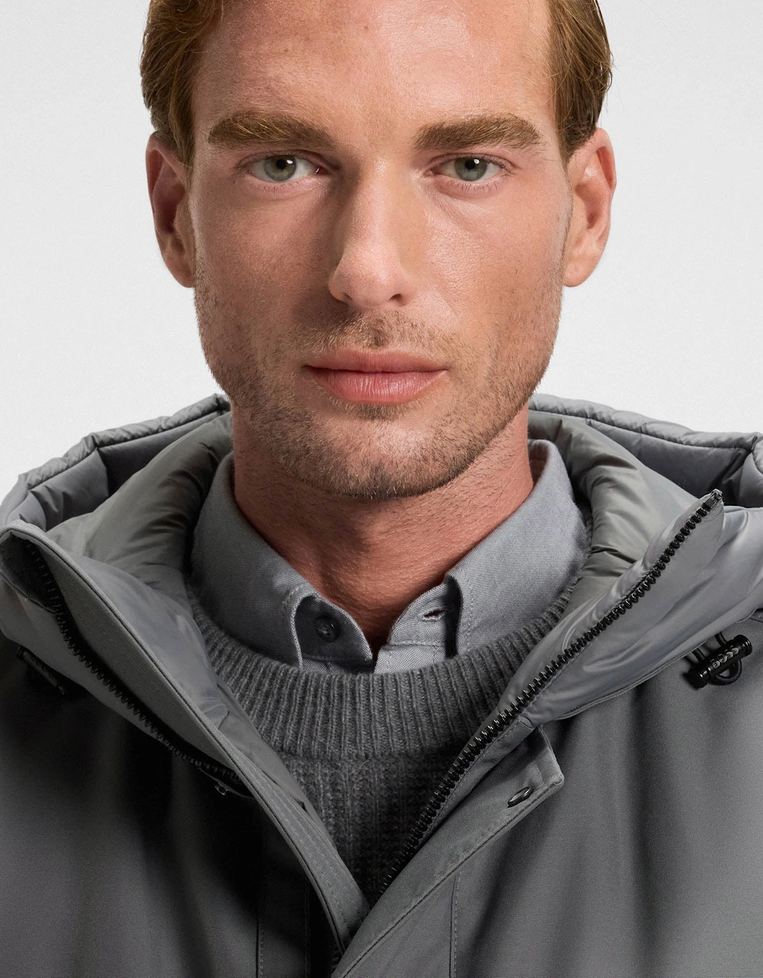 BOSS Orange Osiass Mens Water Repellent Jacket with Contrasting Trims  - Black 001