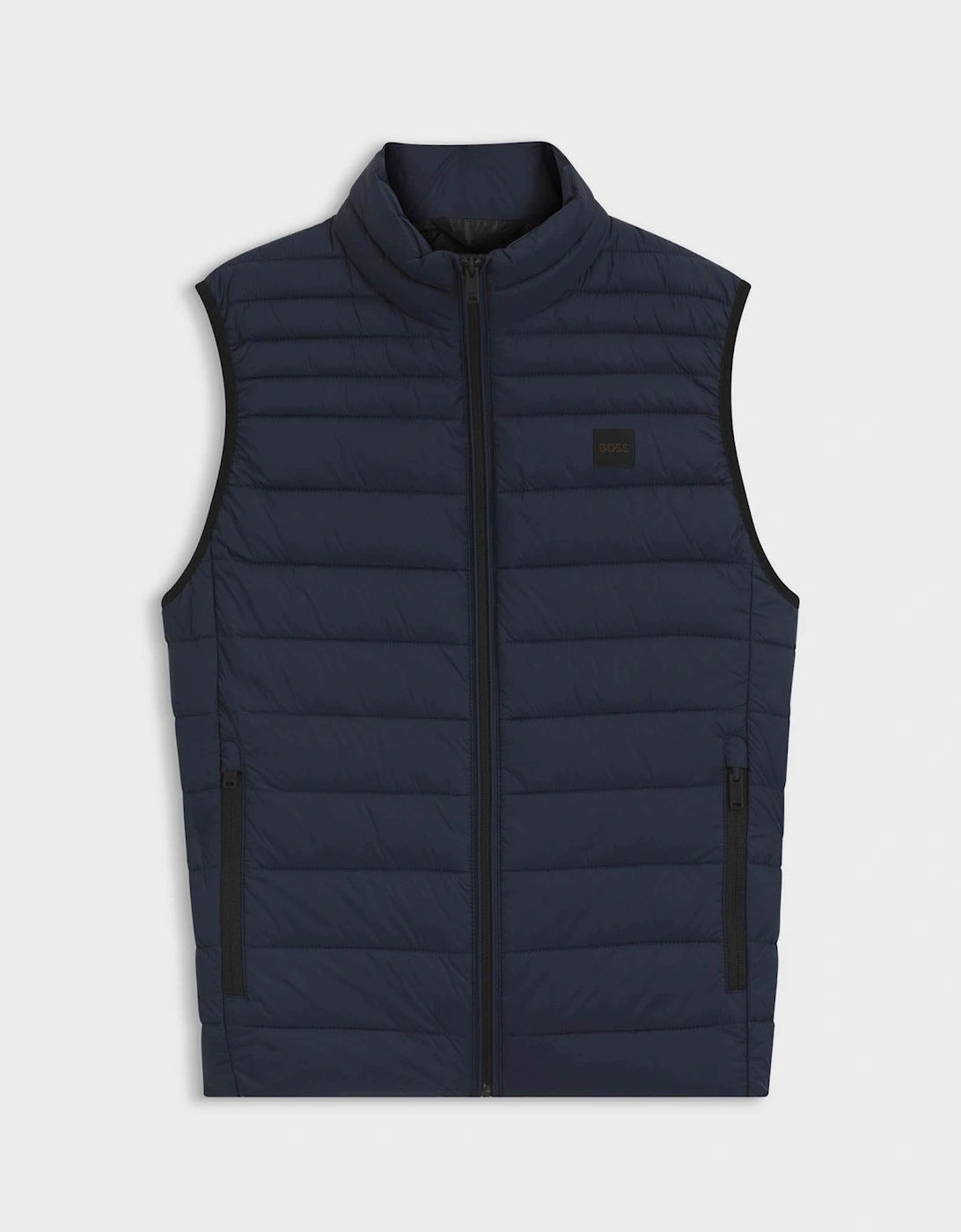 BOSS Orange Odeno 2 Mens Gilet - Dark Blue 404, 2 of 1