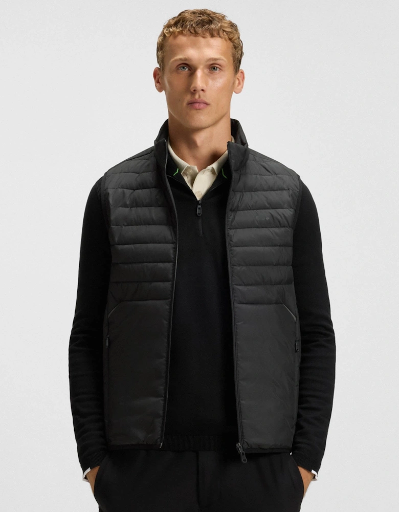 BOSS Green Urbanex Mens Gilet - Black 001