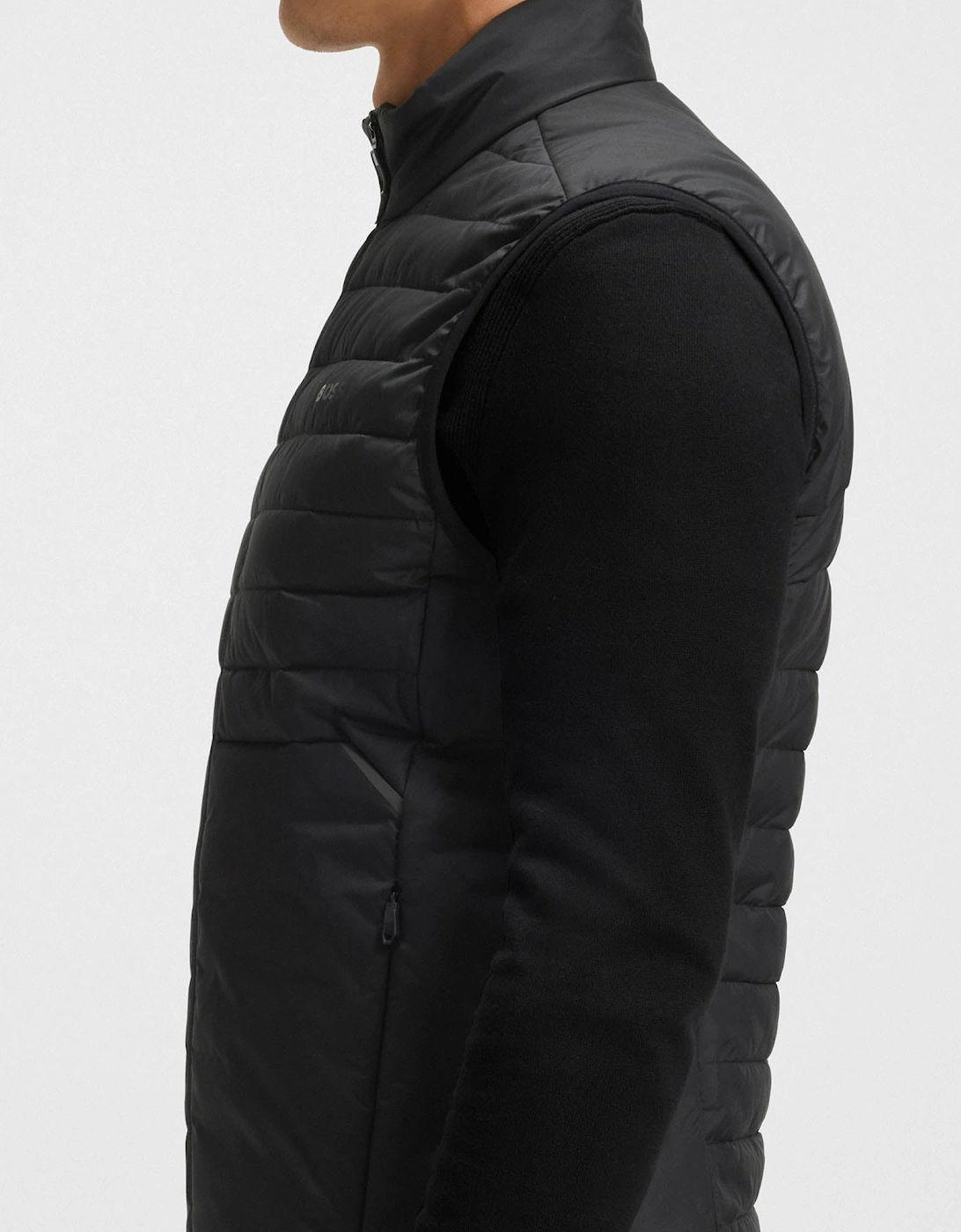 BOSS Green Urbanex Mens Gilet - Black 001