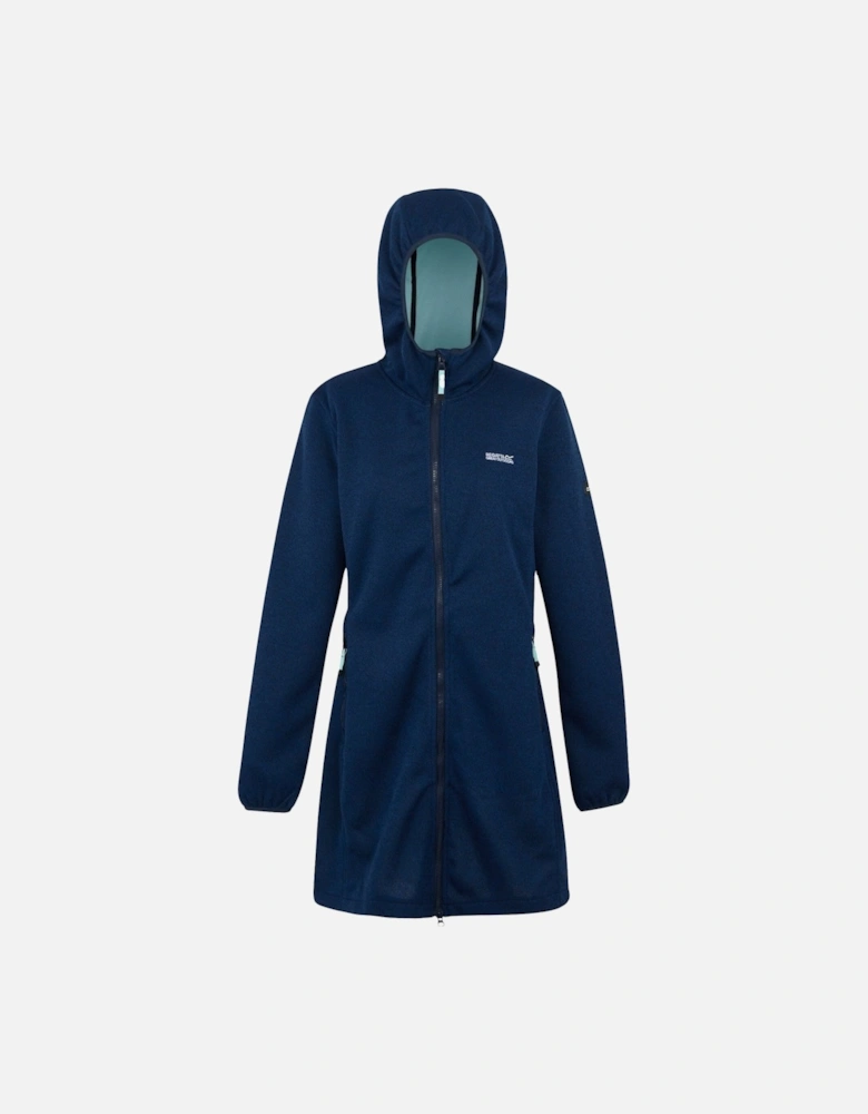 Womens/Ladies Bloomfield Marl Longline Fleece Jacket