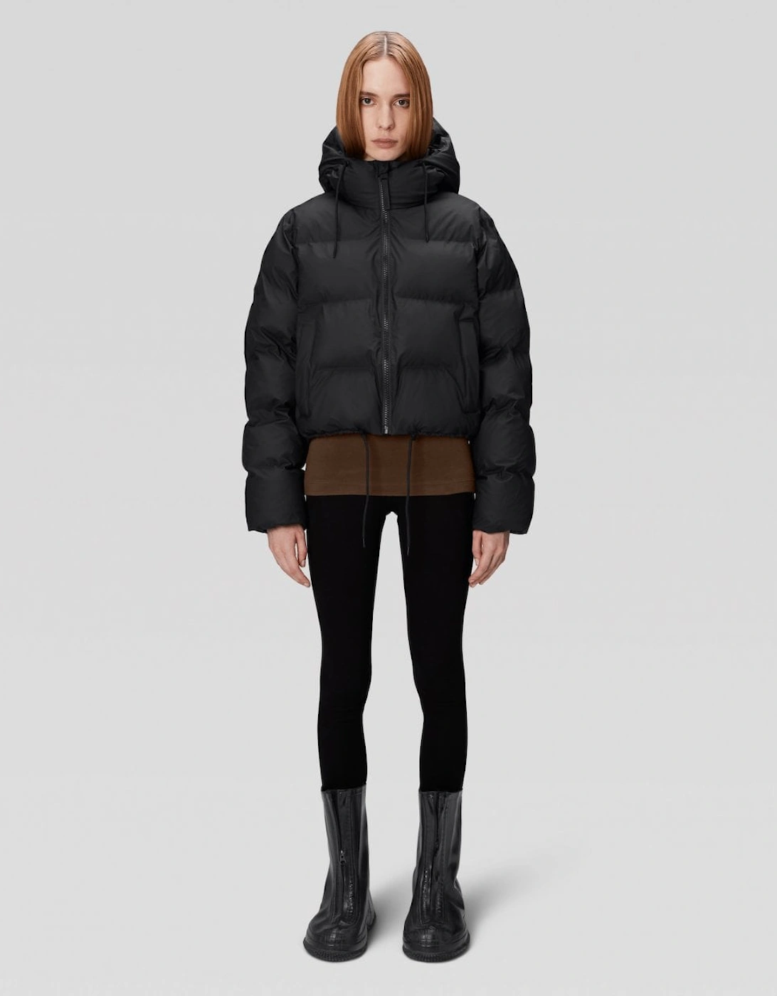 W Alta Unisex Puffer Jacket - 01 Black