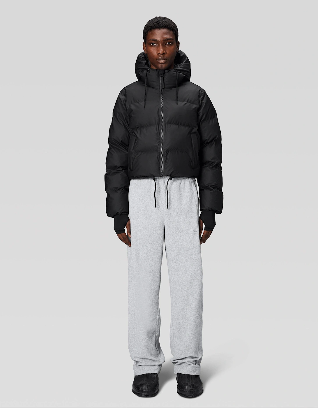 W Alta Unisex Puffer Jacket - 01 Black