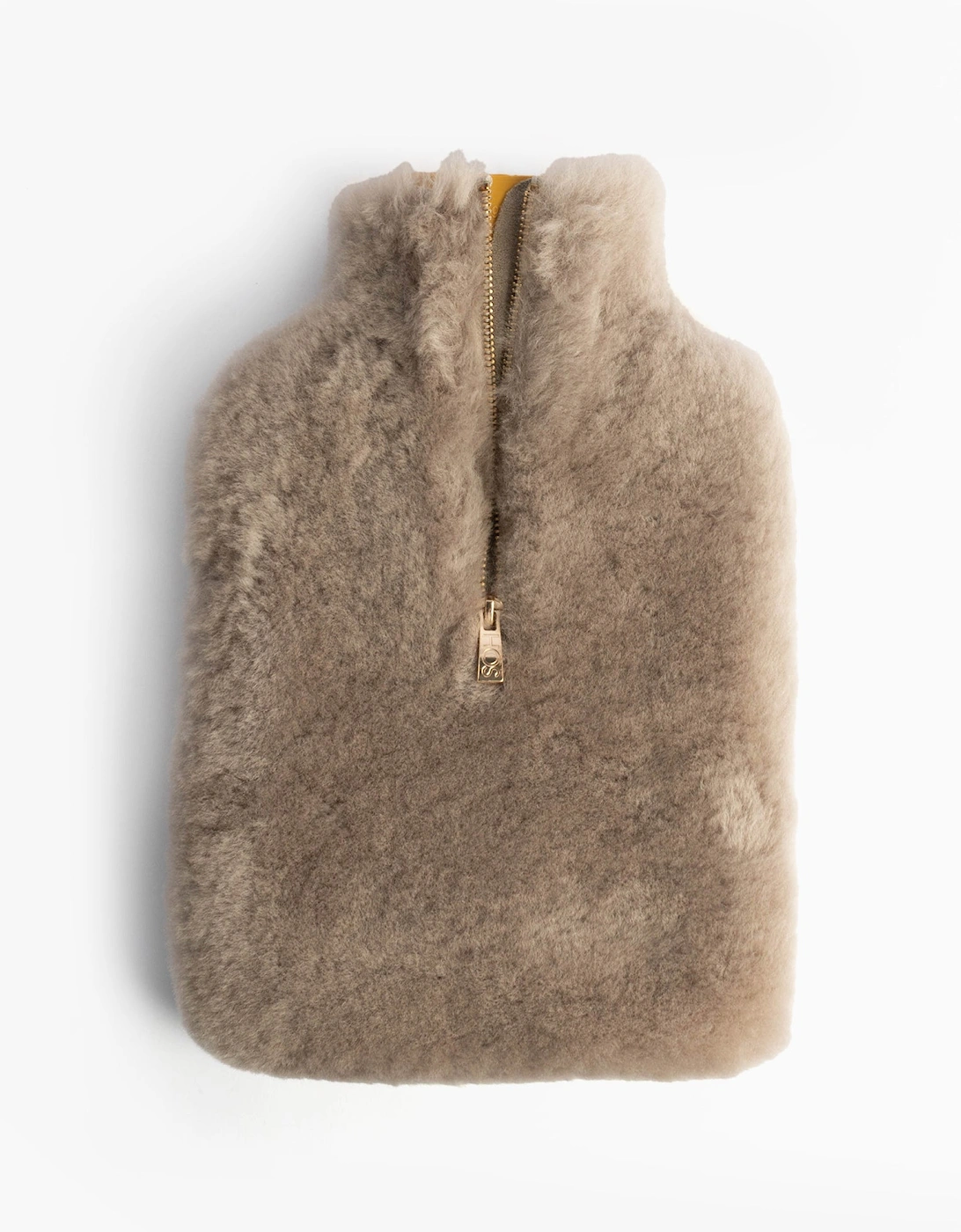 IRIS Sheepskin Hot Water Bottle Grey