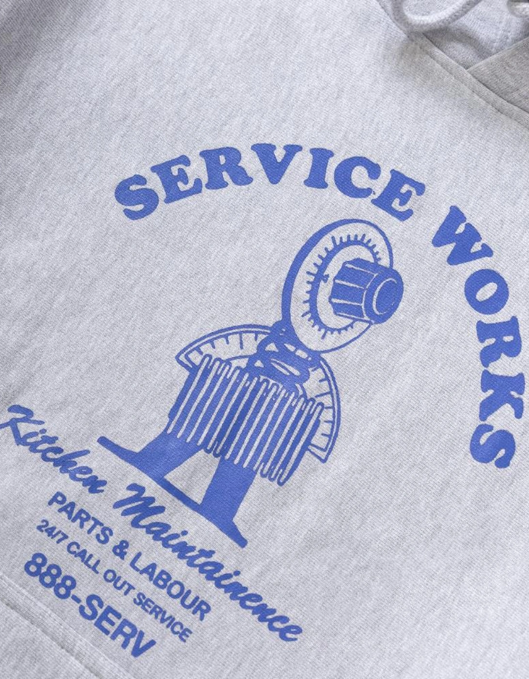 Maintenance Hoodie - Heather Grey