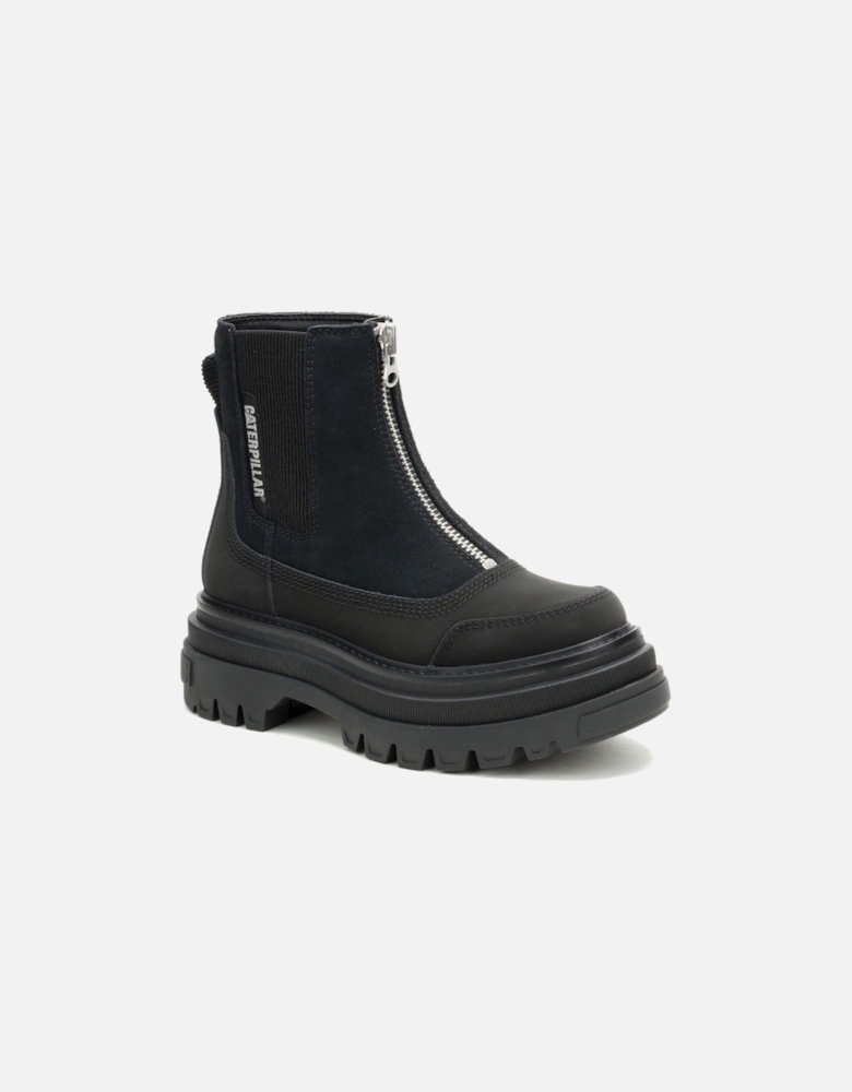 Bolder Chelsea Zip Chelsea P312317 Womens Black Boots