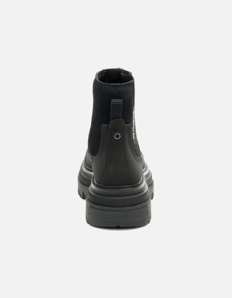 Bolder Chelsea Zip Chelsea P312317 Womens Black Boots