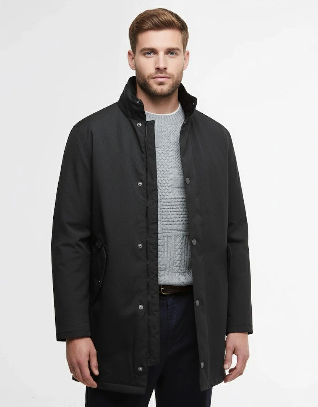 Winter Powell Mens Waterproof Jacket - Black